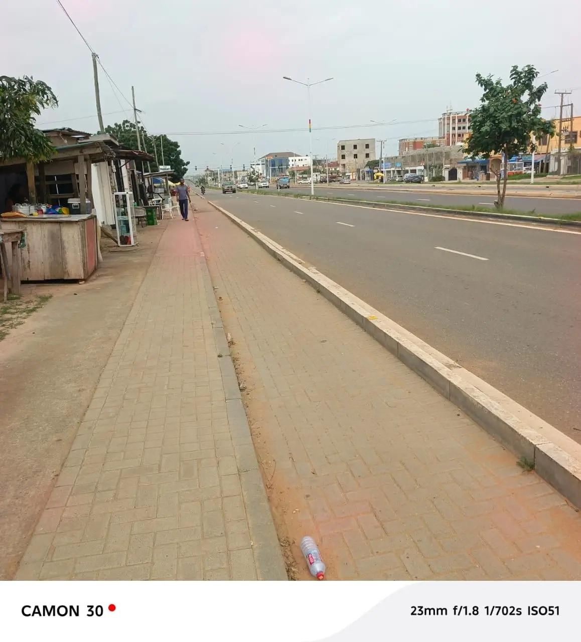 Road Side Land for Sale - Land in Greater Accra, Ashaley Botwe, Ashaley Botwe School Junction - Sale