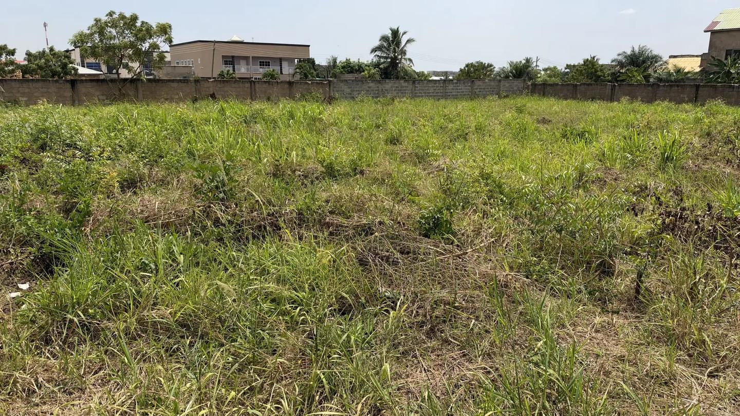 Two Plots of Title Land for Sale at Amrahia Walled and Gated - Land in Greater Accra, Amrahia - Sale