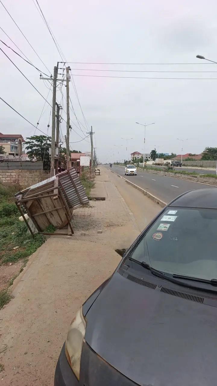 3plots Road Side Land for Sale - Land in Greater Accra, Ashaley Botwe, Ashaley Botwe School Junction - Sale