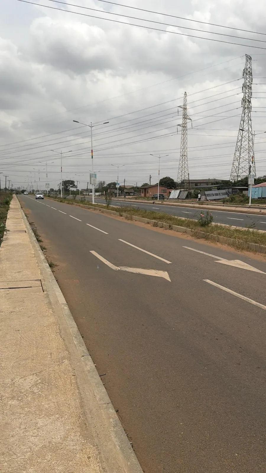 12 Plots of Road Side Land for Sale at Borteyman - Land in Greater Accra, Tema Metropolitan - Sale