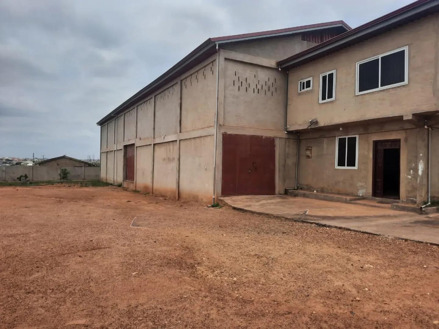 600 Sq Meter Warehouse With Offices for Sale at Katamamso - Commercial in Greater Accra, Ashaiman Municipal - Sale