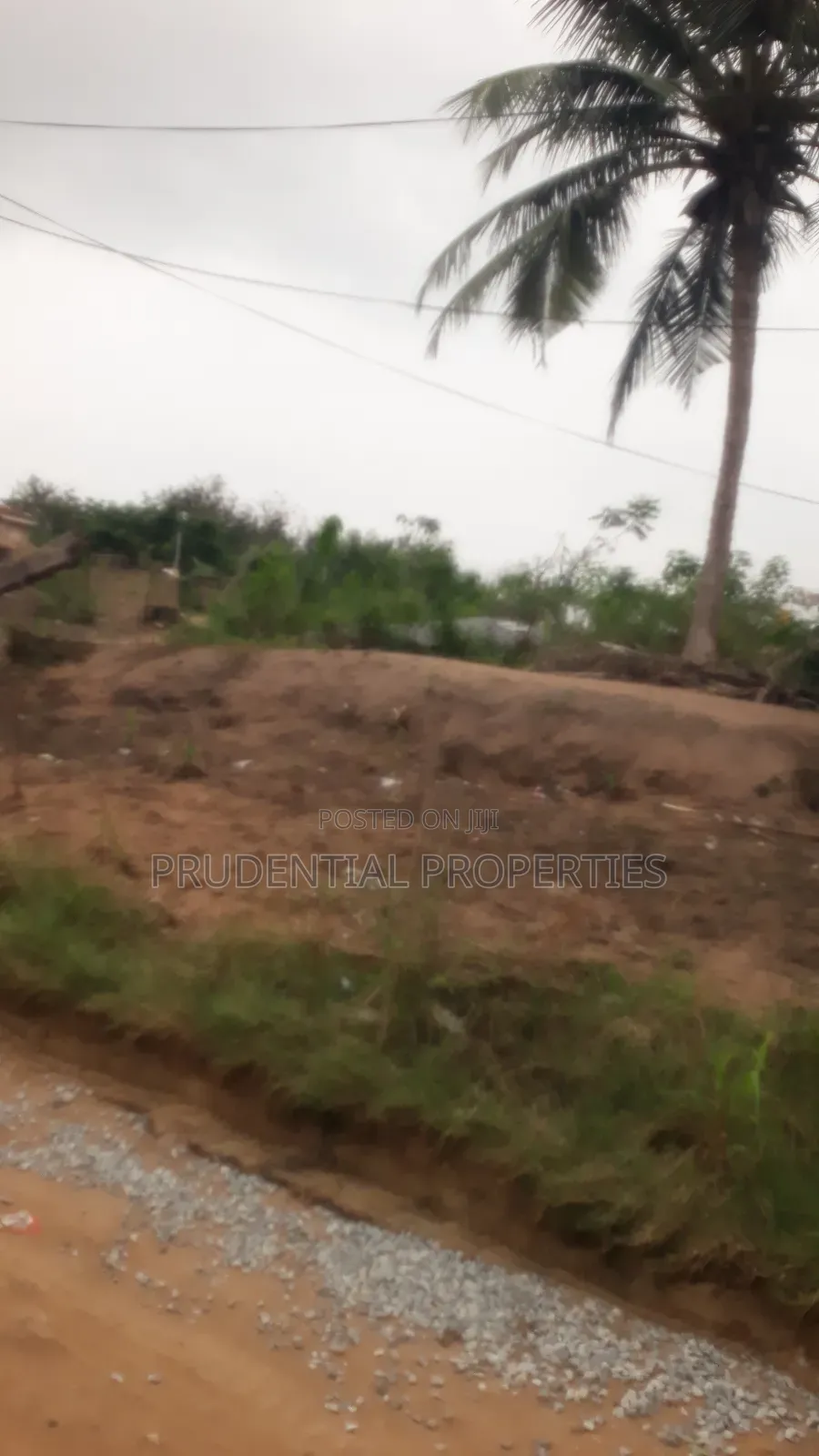 Half Plot of Land for Sale at Pokuase - Land in Greater Accra, Pokuase - Sale
