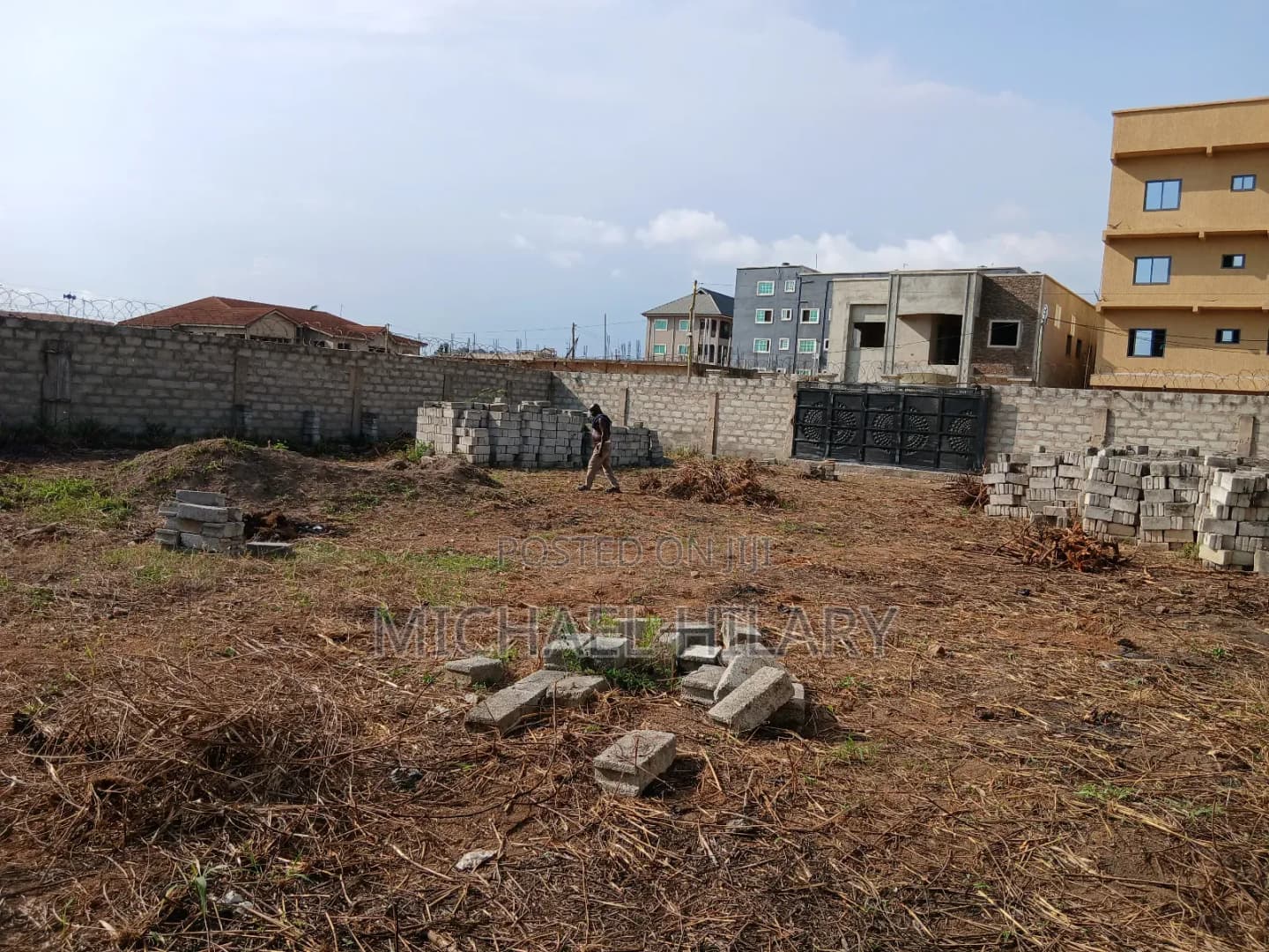 768 Square Meters of Dry Land for Sale Behind Emmanuel Apts. Sampah Va - Land in Greater Accra, Weija, Old Barrier / Weija - Sale
