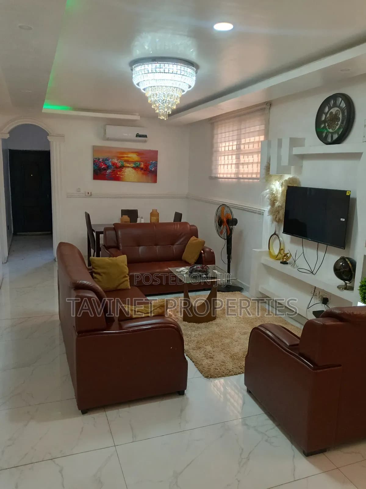 Furnished 2bdrm Apartment in Ashaley Botwe for Short Let - Apartment in Greater Accra, Ashaley Botwe - Rent