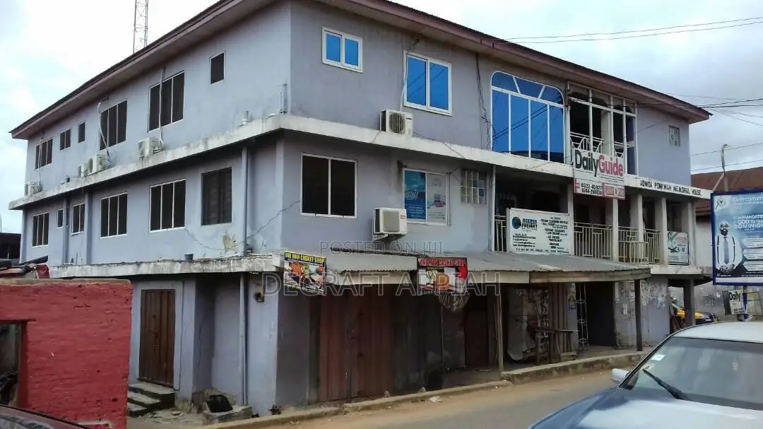 Roadside Multipurpose Property With 11 Shops for Sale at Asafo - Commercial in Ashanti, Kumasi Metropolitan - Sale
