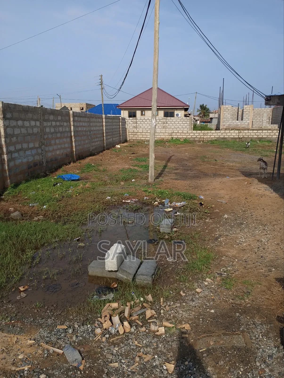 A Special Half Plot for Sale Klagon Close to Pentecost Church Side - Land in Greater Accra, Tema Metropolitan - Sale