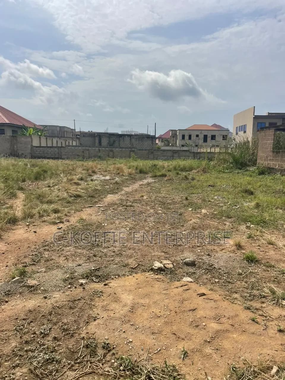 Half Plot of Land at Ga-Odumase (Along Ablekuma-Pokuase Highway) 4 Sale - Land in Greater Accra, Ga West Municipal - Sale