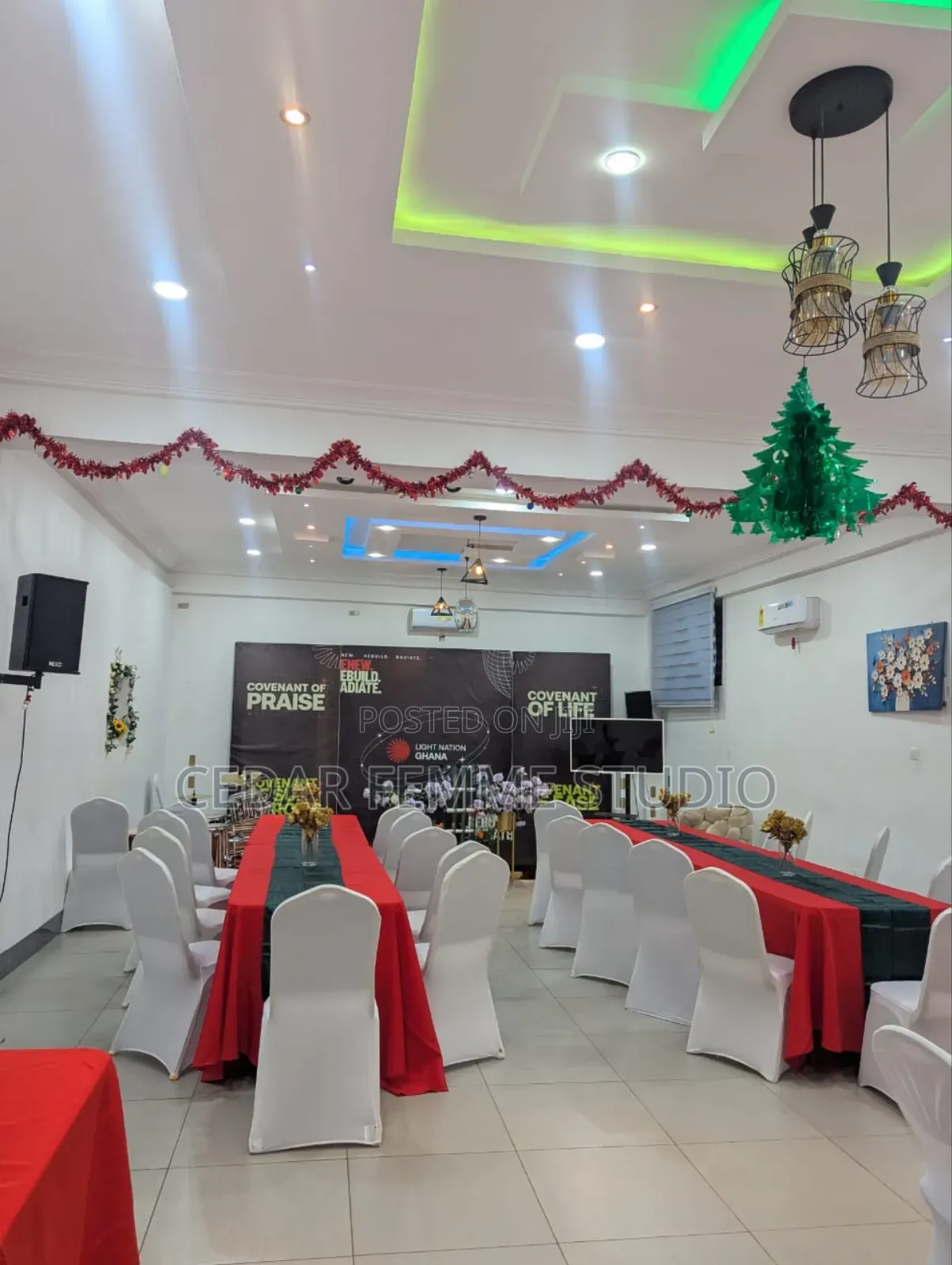 Event Hall For 70-80 People - Commercial in Greater Accra, Ashaley Botwe, Nmai-Dzorn - Rent