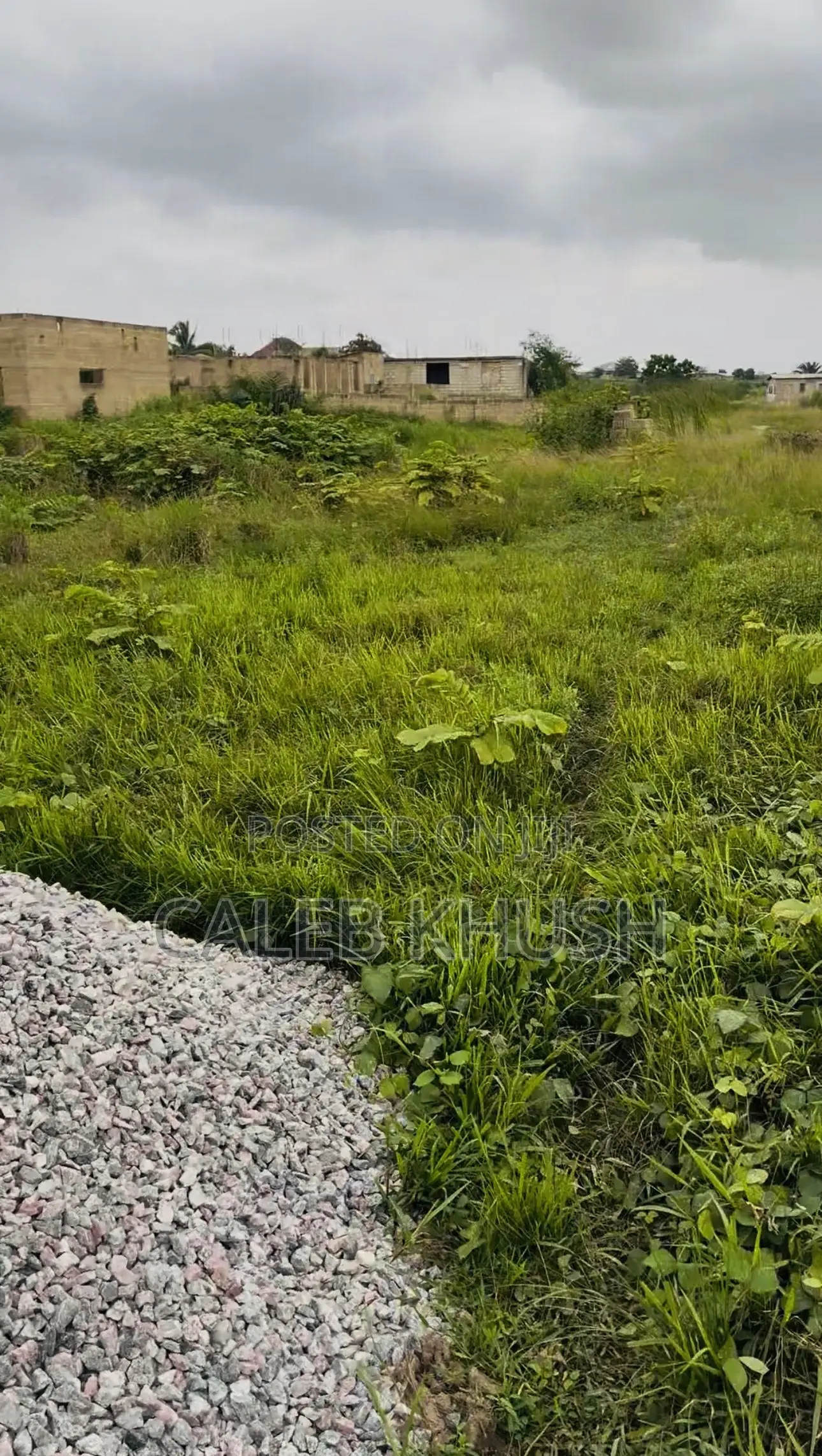 Half Plot of Piece of Residential Land Just Close to Highway Marking - Land in Greater Accra, Ga South Municipal - Sale