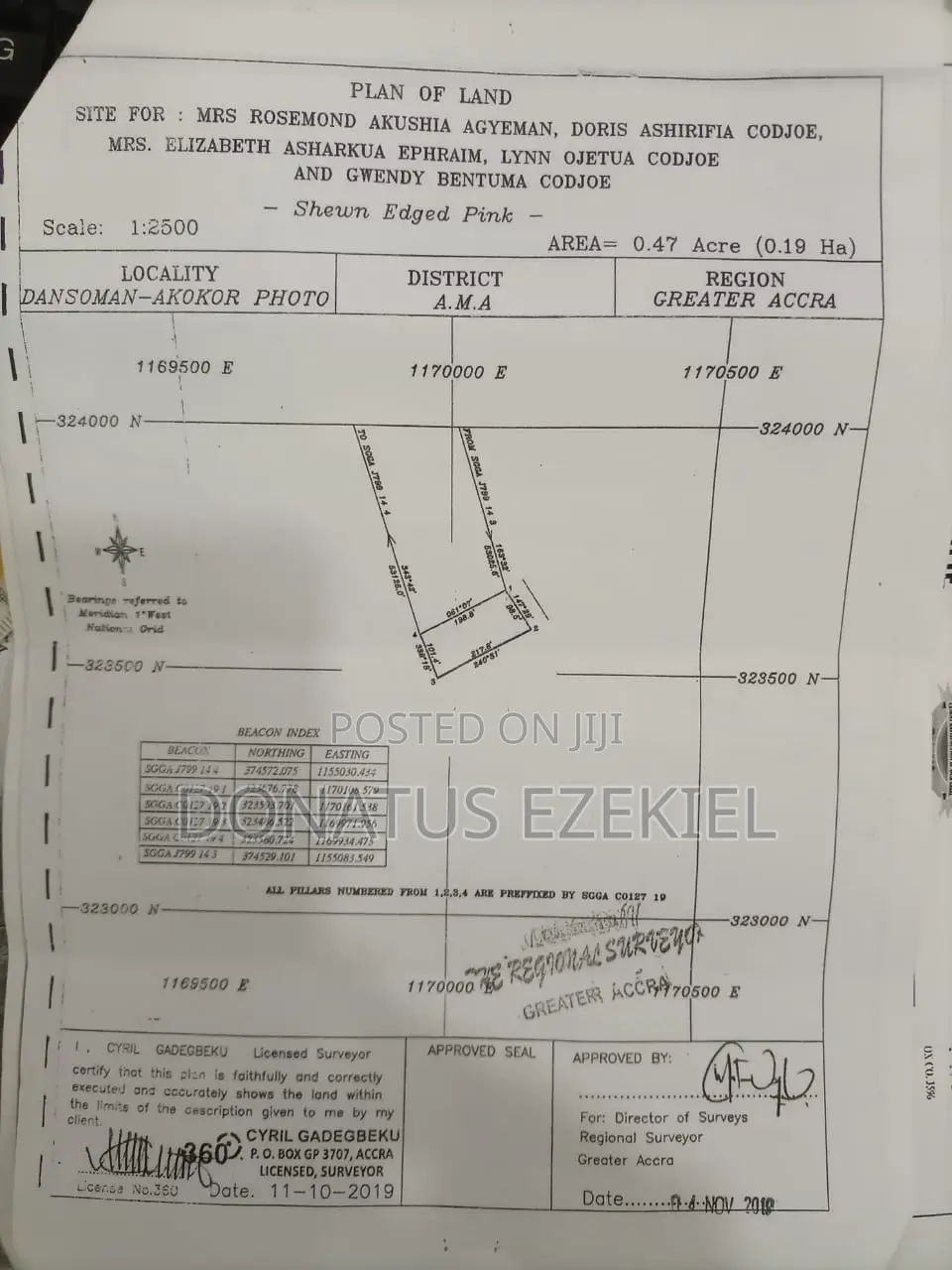 2 Plot of Land - Land in Greater Accra, Dansoman, Afoko Foto - Sale