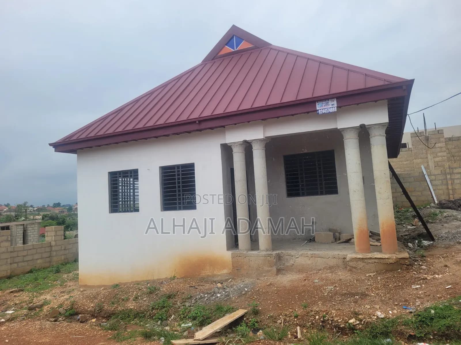 Furnished 4bdrm Block of Flats in Diamond City Estate, Atwima Kwanwoma - 4 bedroom House in Ashanti, Atwima Kwanwoma - Sale