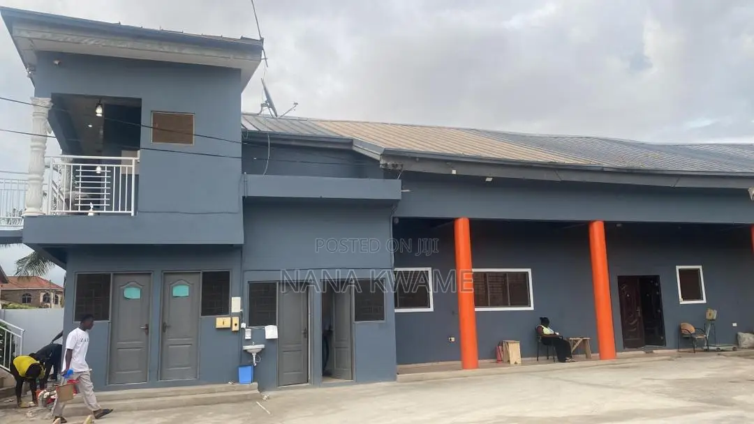 3 Plots of Land, Warehouse Offices, 1 Story Building for Sale. - Commercial in Greater Accra, Adenta, Barrier / Adenta - Sale