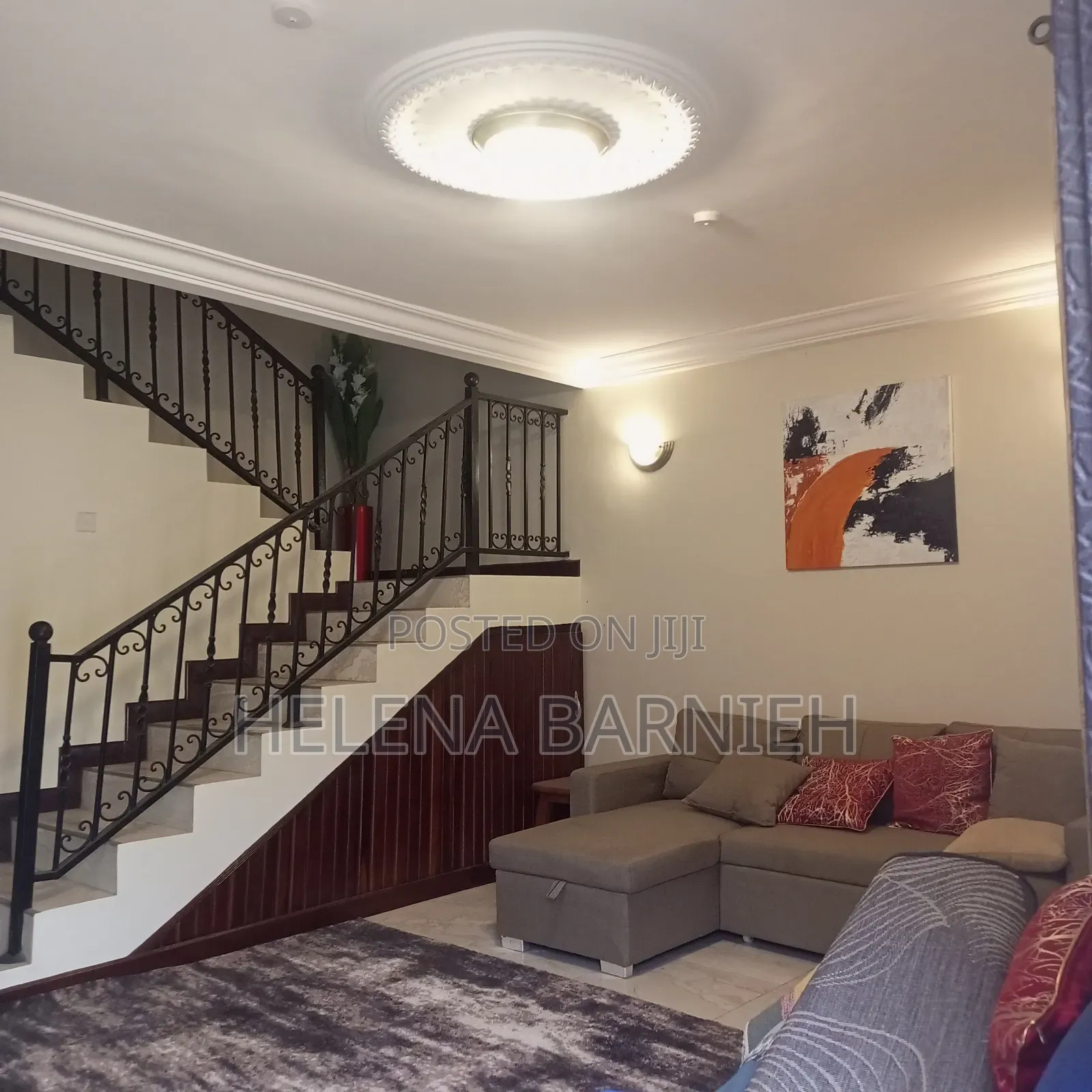 Furnished 2bdrm House in Helena Estate Agency, Ga East Municipal - 2 bedroom House in Greater Accra, Ga East Municipal - Rent