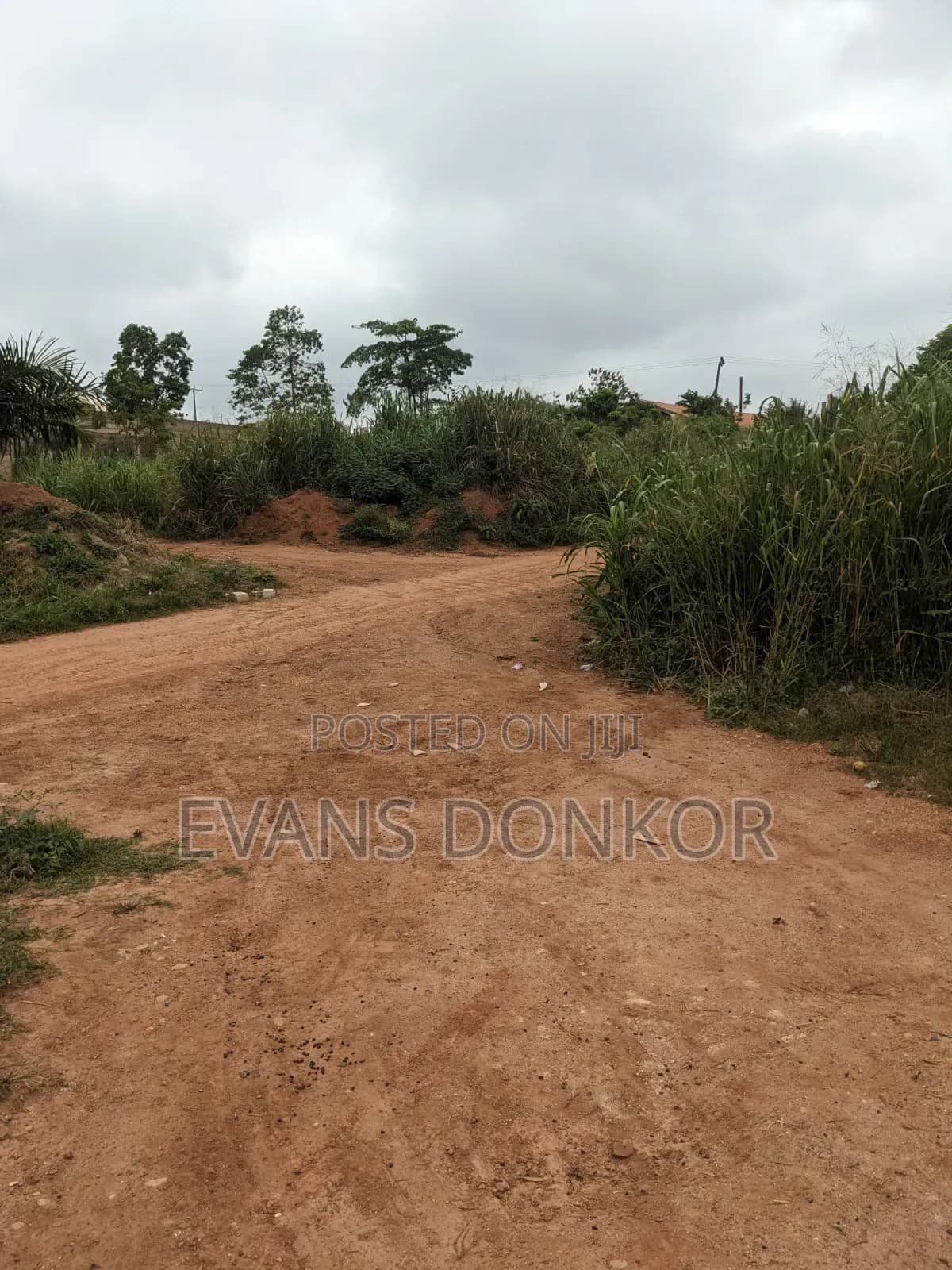 Plot of Land for Sale at Jachie Pramso Off Lake Bosomtwe Road Kumasi - Land in Ashanti, Bosomtwe - Sale