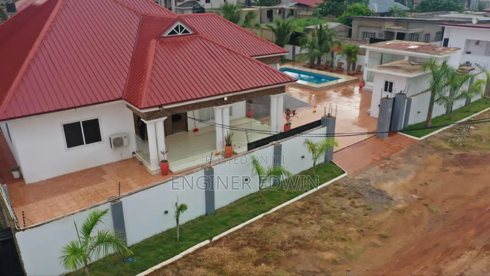 Furnished 4bdrm House in With Swimming Pool, Oyarifa for sale - 4 bedroom House in Greater Accra, Oyarifa - Sale