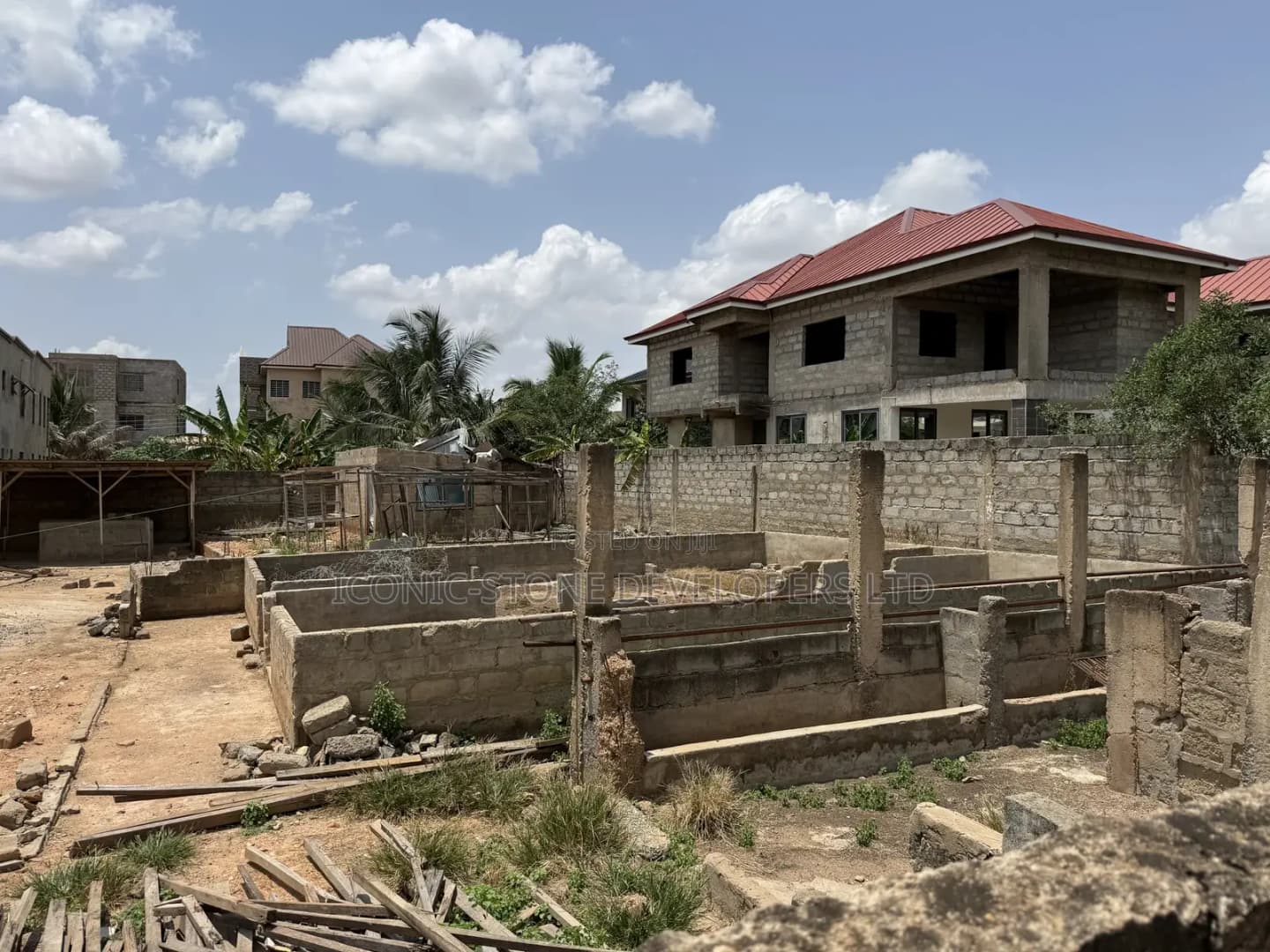 1 Plot of Land at Abokobi Police Station for Sale. - Land in Greater Accra, Ga East Municipal - Sale