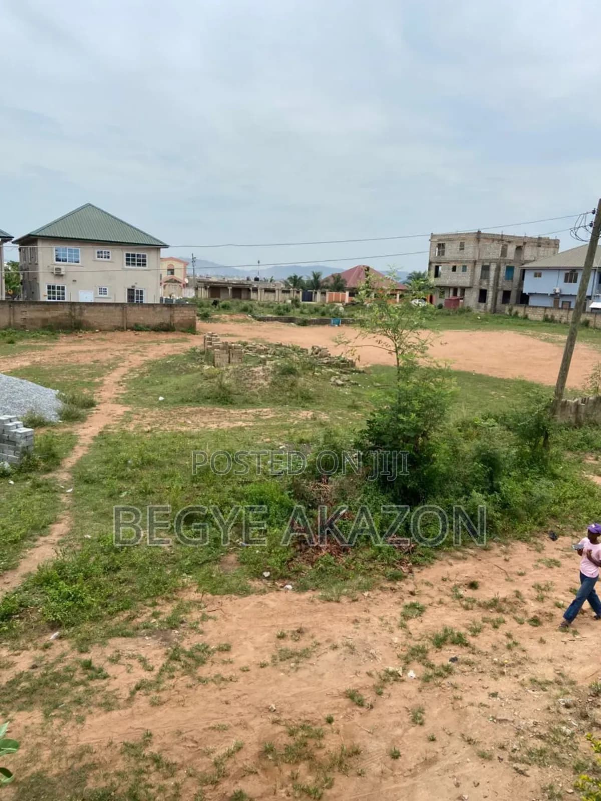 0.22 Acre Land for Sale at Amasaman Cemetery - Land in Greater Accra, Ga West Municipal, Amasaman - Sale