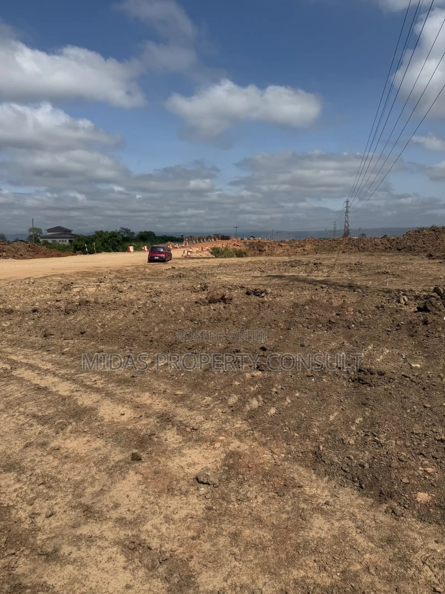 2 Plots of Commercial Land for Sale at Afienya Dodowa Highway - Land in Greater Accra, Ningo-Prampram, Afienya - Sale