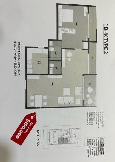1 bedroom furnished apartment for sale at BRAVIA RESIDENCY, OSU, ACCRA - 1 bedroom Apartment in BRAVIA RESIDENCY, OSU, ACCRA - Sale