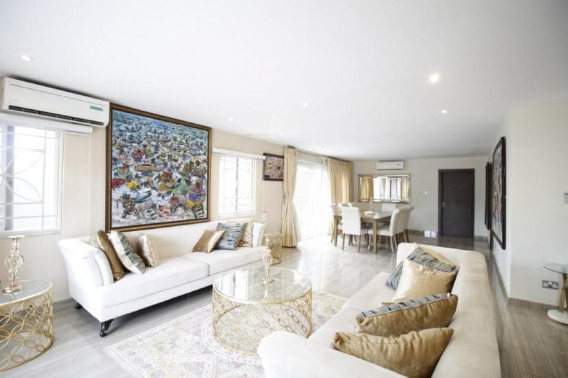4 bedroom furnished townhouse for rent at Labone - 4 bedroom House in Labone - Rent