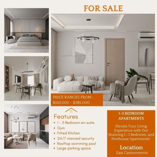3 bedroom apartment for sale at East Cantonments - 3 bedroom Apartment in East Cantonments - Sale