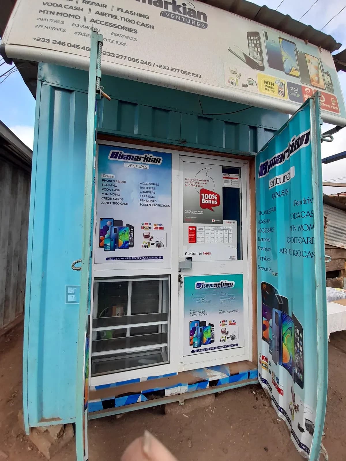 Full Shop for Rent With Self Ecg Meter - Commercial in Greater Accra, Gbawe, Top Base, 08/09 - Rent
