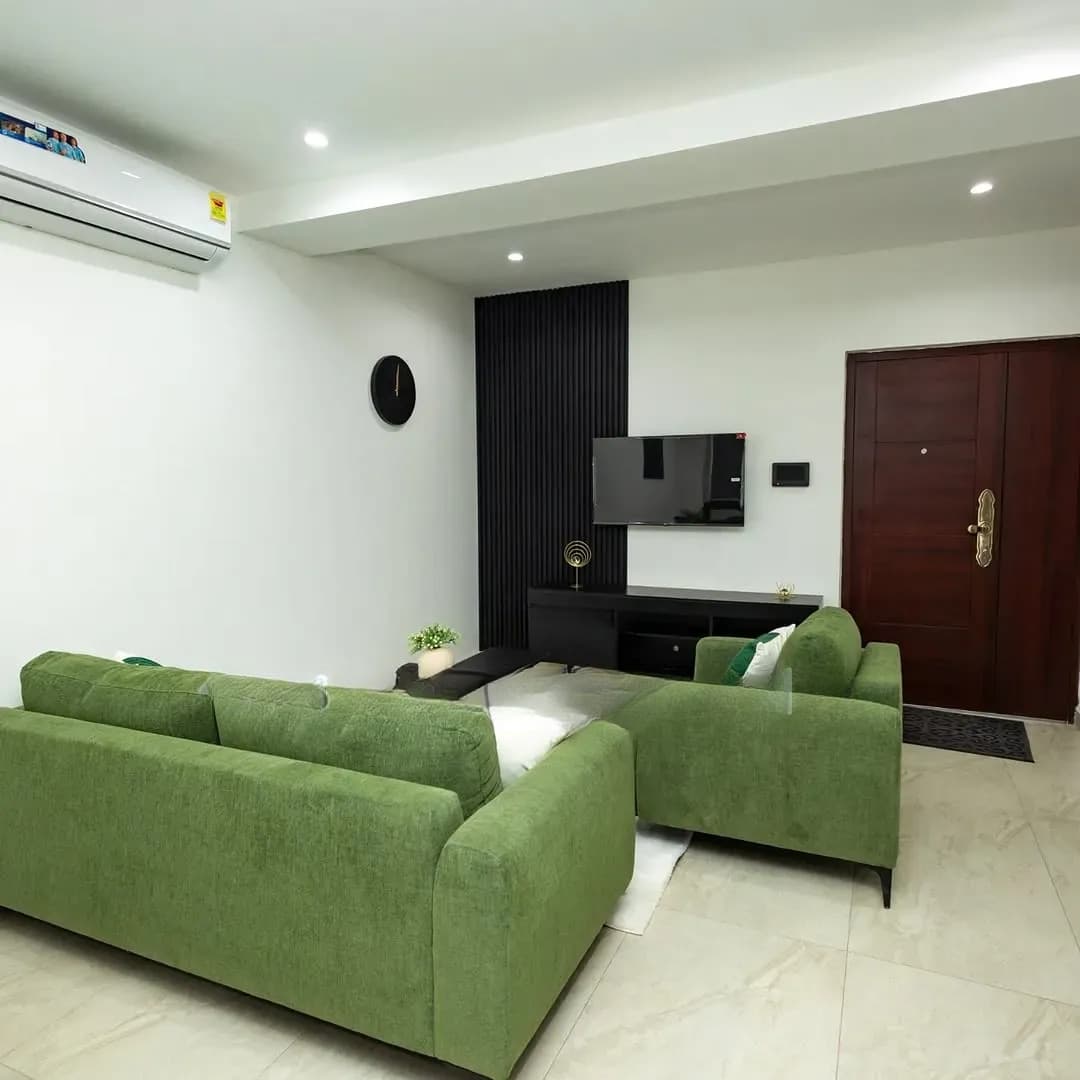 Furnished 1bdrm Apartment in School Junction for sale - 1 bedroom Apartment in Greater Accra, Ashaley Botwe, Ashaley Botwe School Junction - Sale