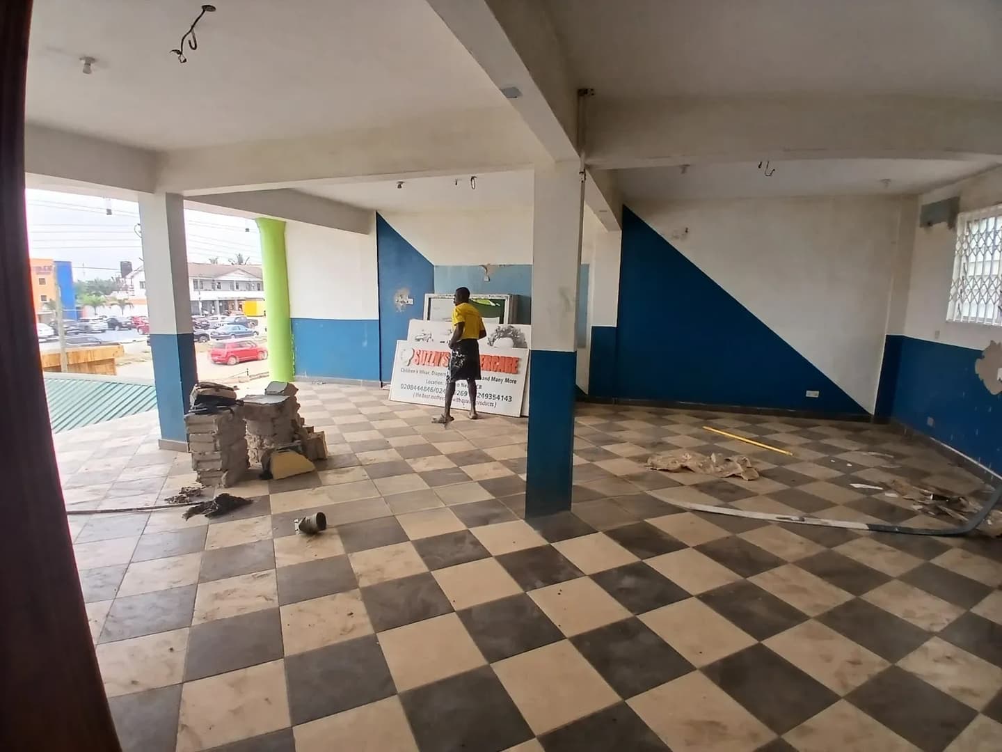 Spacious Double Shop at Haatso Supermarket - Commercial in Greater Accra, Haatso - Rent