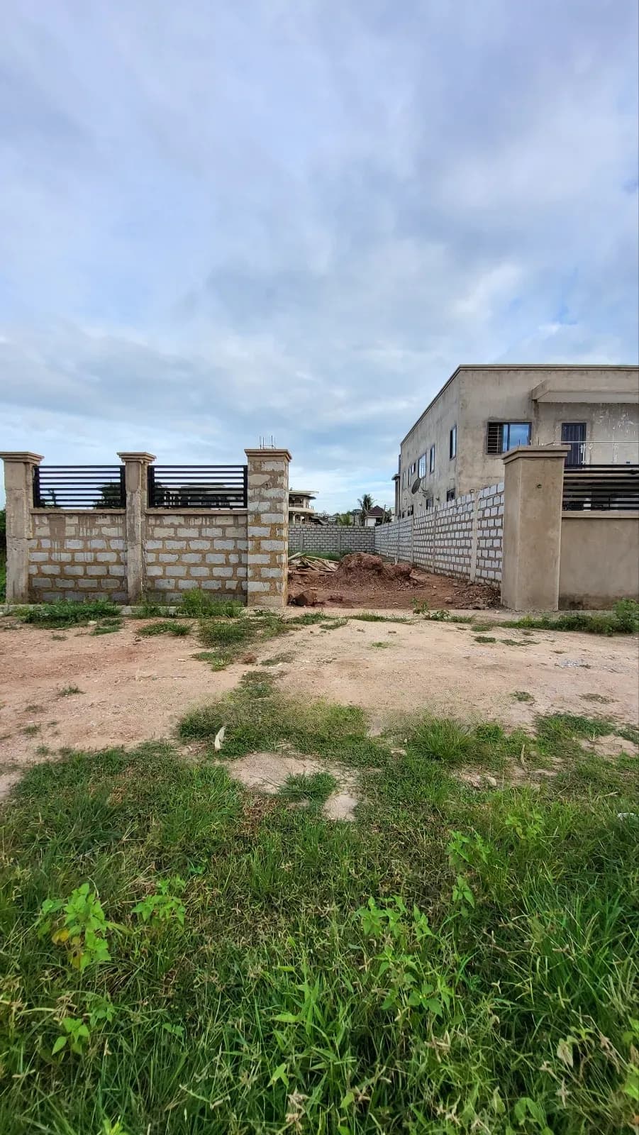 Fenced Land for Sale at Old Barrier - Land in Greater Accra, Weija - Sale