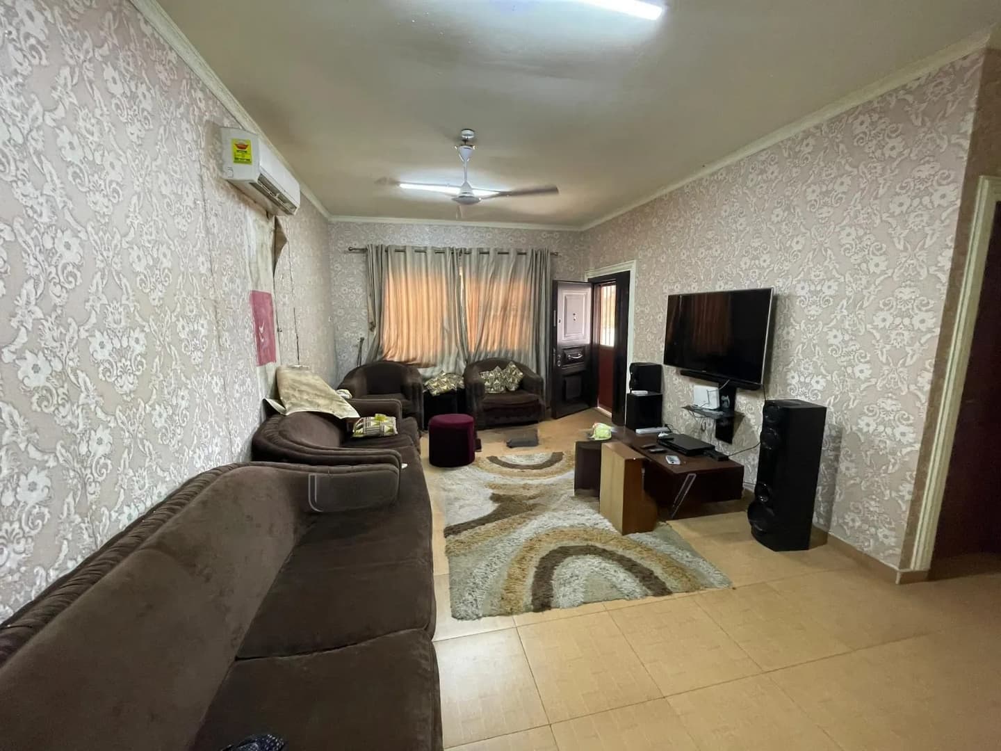 Furnished 3bdrm Bungalow in Community 25 for rent - 3 bedroom House in Greater Accra, Tema Metropolitan, Community 25 - Rent