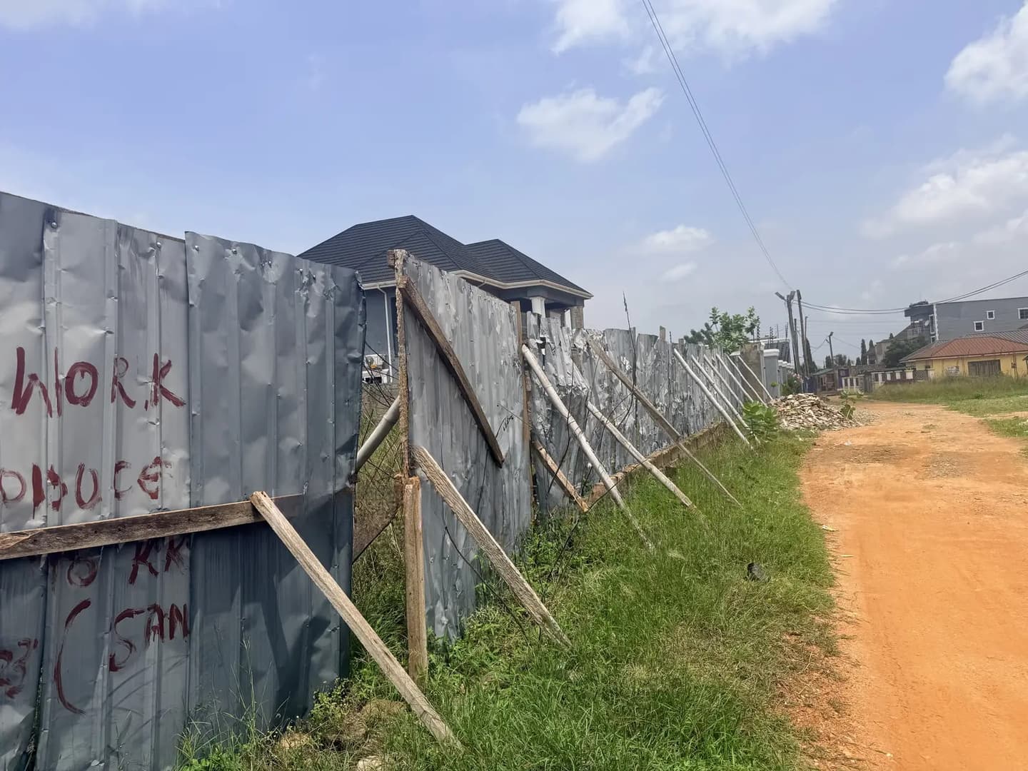 One Plot of Land for Sale at East Legon Hills Around Blue Kiosk - Land in Greater Accra, Ashaley Botwe, Ashaley Botwe School Junction - Sale