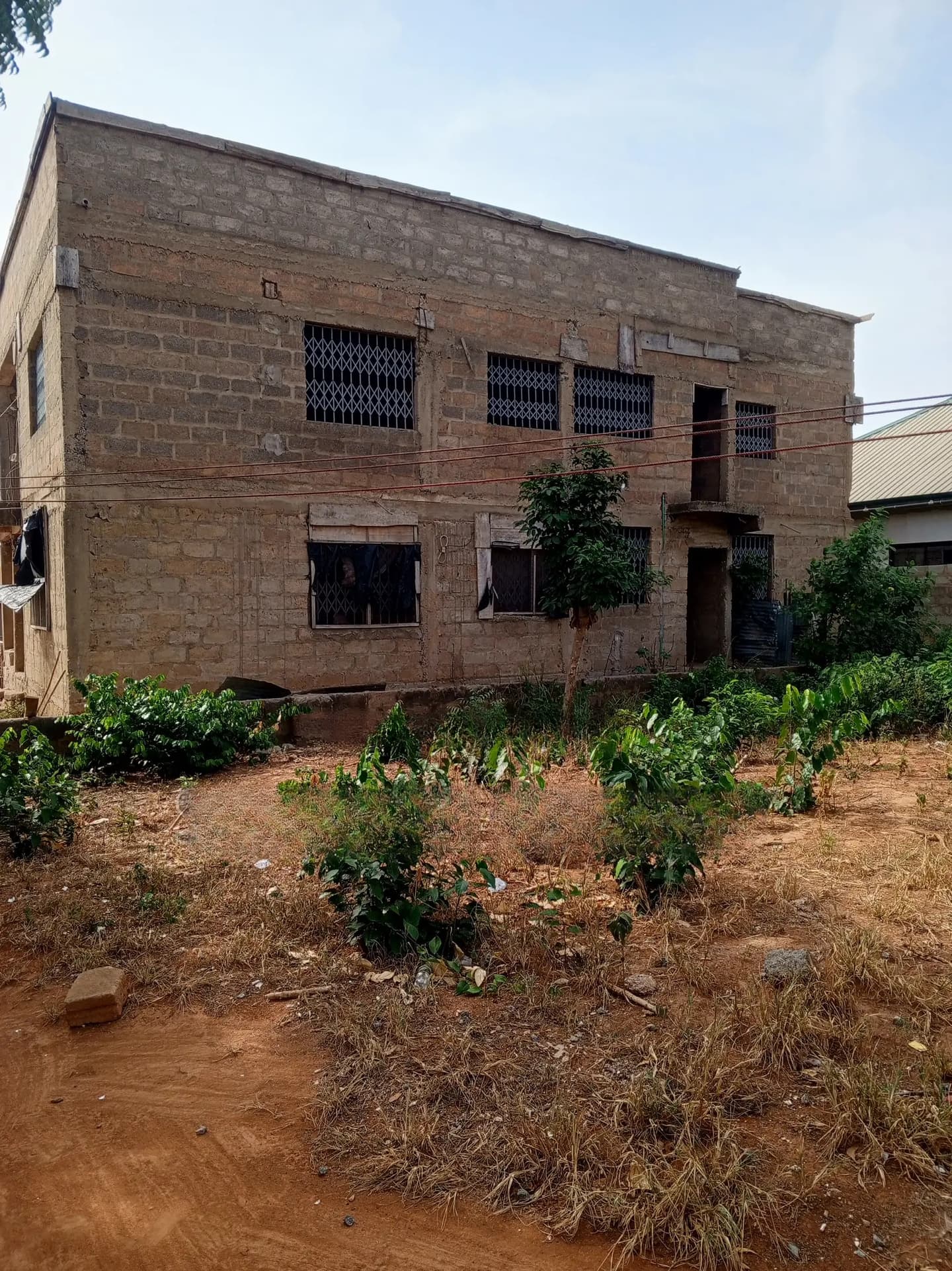 Two Storey Incomplete Buildings for Sale at Abokobi - 4 bedroom House in Greater Accra, Abokobi, Pentecost / Abokobi - Sale