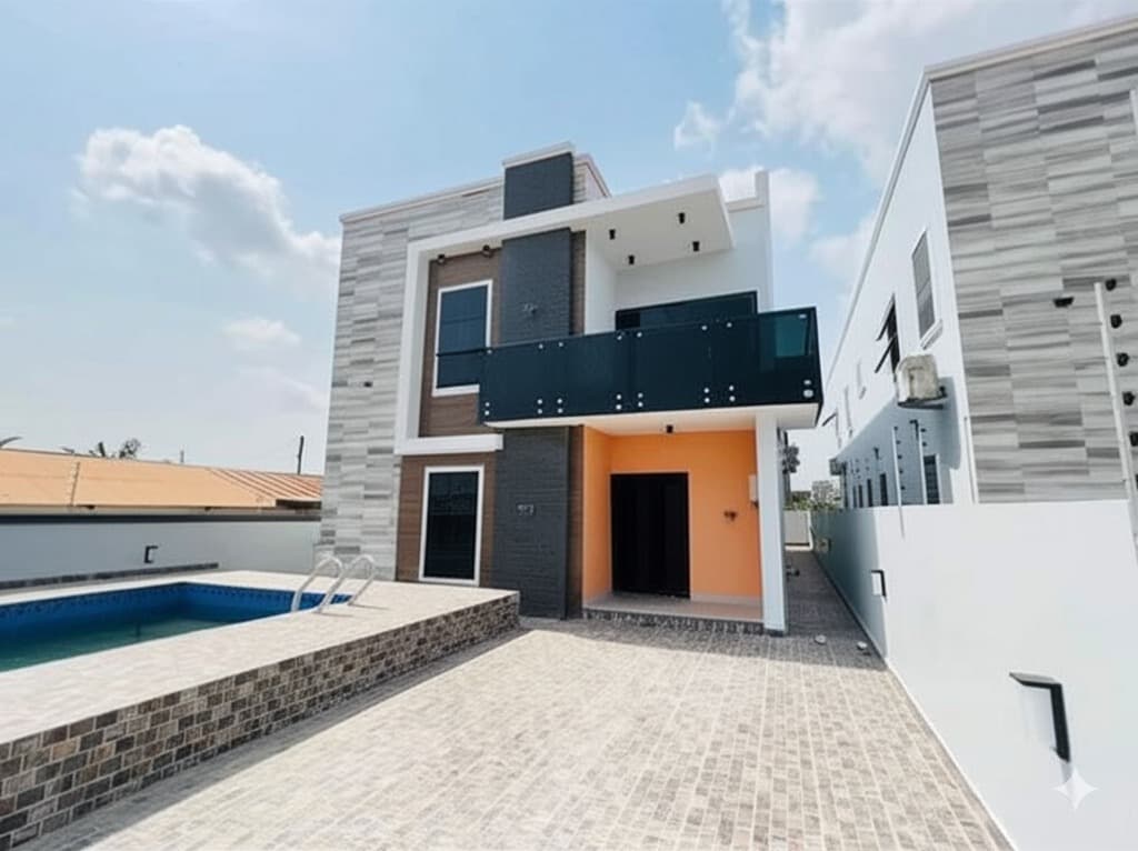 4 bedroom house for sale at Ogbojo - 4 bedroom House in Greater Accra, East Legon - Sale
