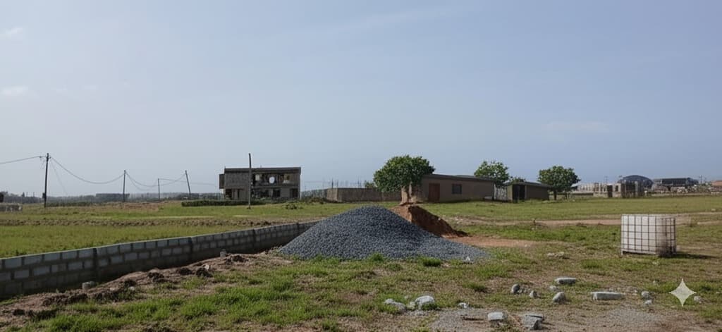 Residential serviced land for sale at TEMA COMM.25 - 1 bedroom Land in Greater Accra, Tema Community 25 - Sale
