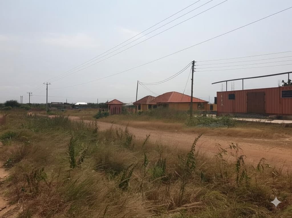 Residential serviced land for sale at TSOPOLI - 1 bedroom Land in Greater Accra, Ningo-Prampram - Sale