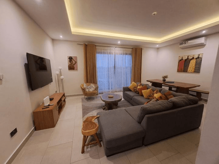 2 bedroom furnished apartment for rent at Adjiringanor - 3 bedroom Apartment in Greater Accra, Adjiriganor - Rent